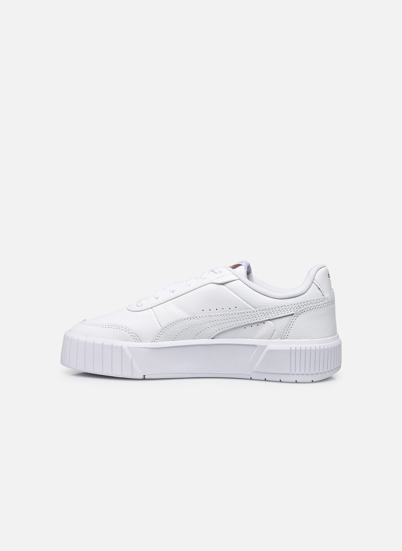 Sneakers Carina Mia dames wit Puma Sneakers Carina Mia dames wit PUMA WHITE-PUMA GOLD