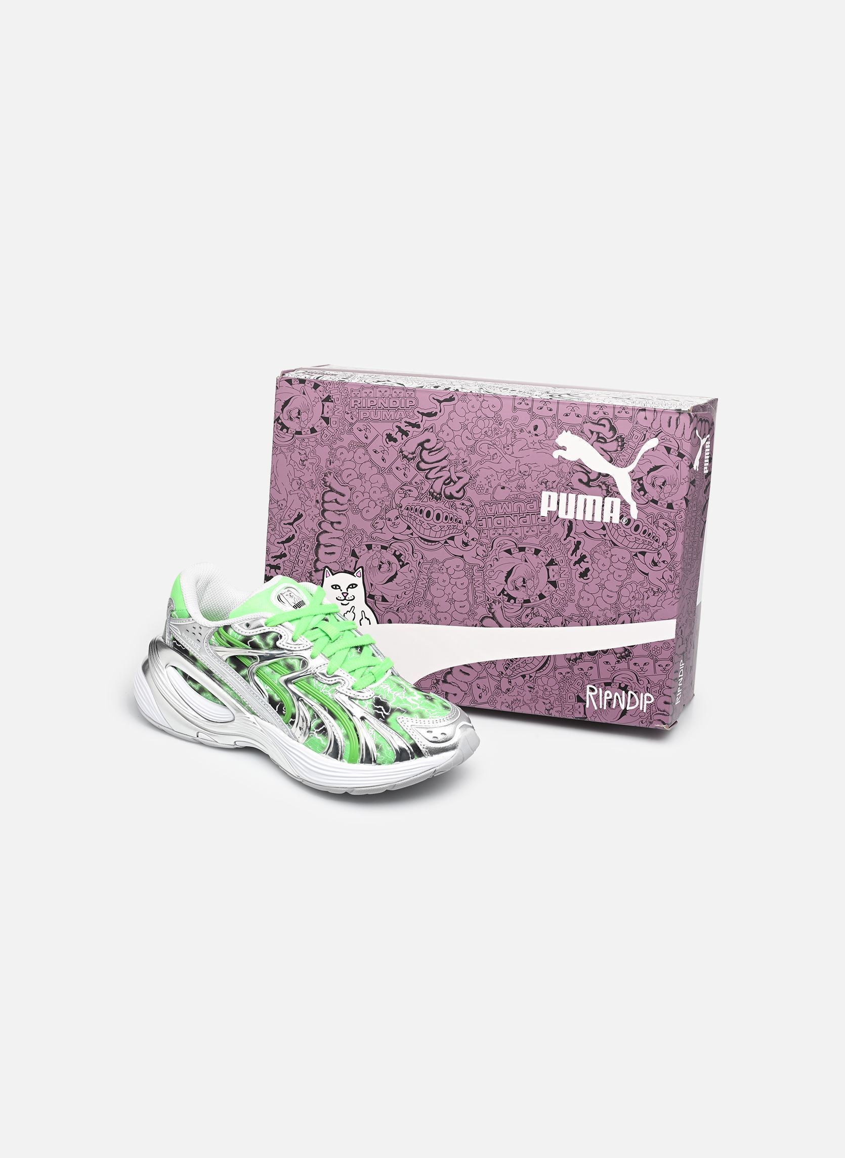 Sneaker Inverse RIPNDIP damen silber Puma Sneaker Inverse RIPNDIP damen silber PUMA SILVER-FLURO