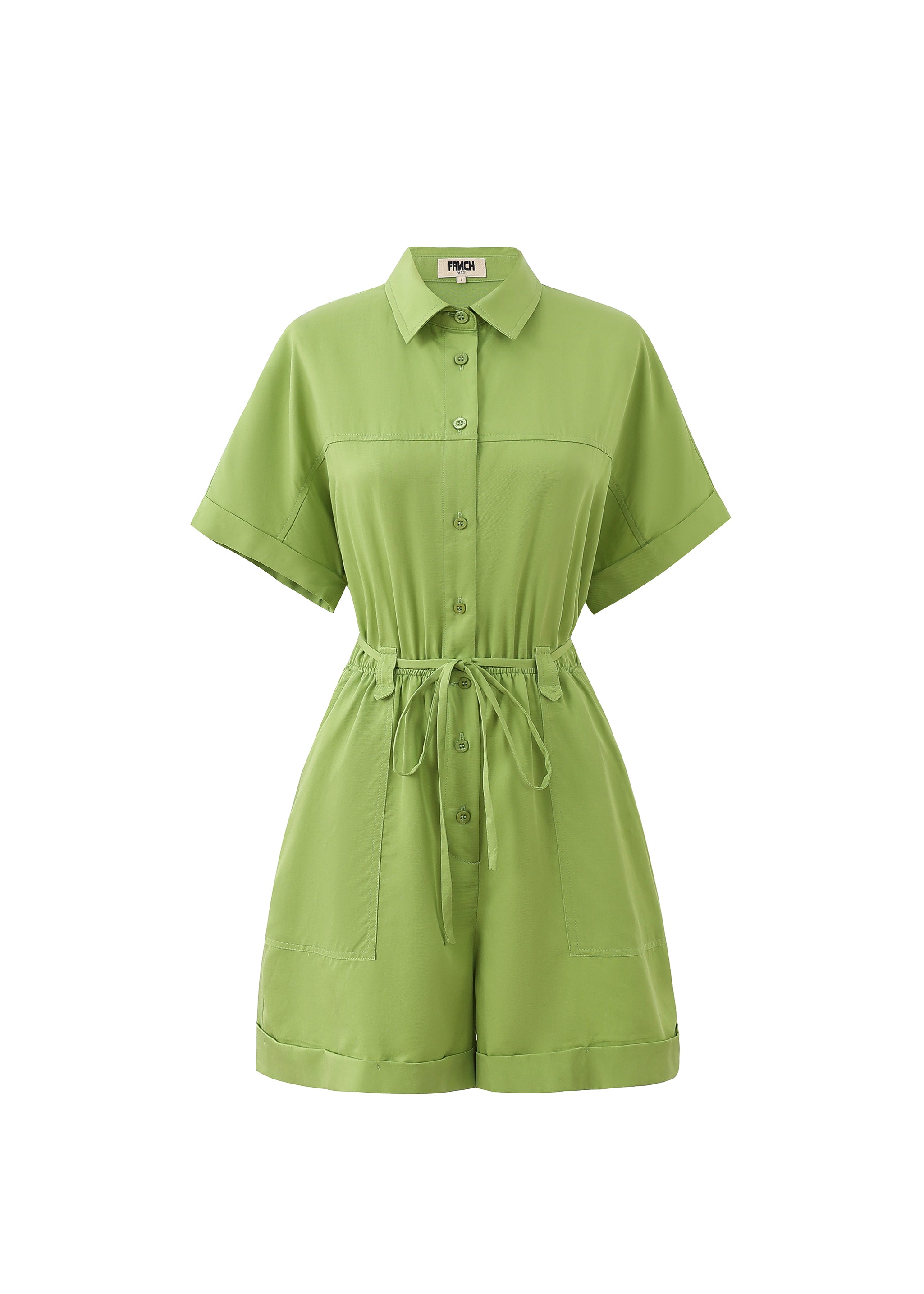 Combi-shorts LILY femme vert FRNCH Combi-shorts LILY femme vert Vert