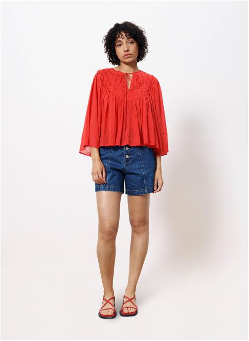 FRNCH Blouses CLOVICIA femme rouge