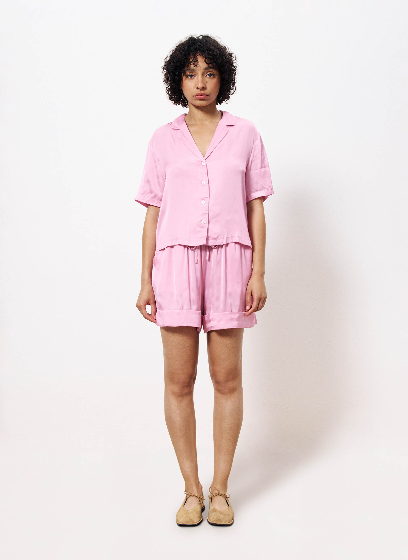 Shorts NOELLE femme rose FRNCH Shorts NOELLE femme rose Rose