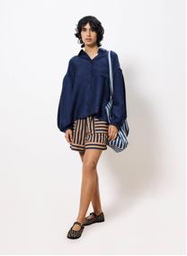 Chemises CHARLOTTE femme bleu FRNCH Chemises CHARLOTTE femme bleu Bleu marine
