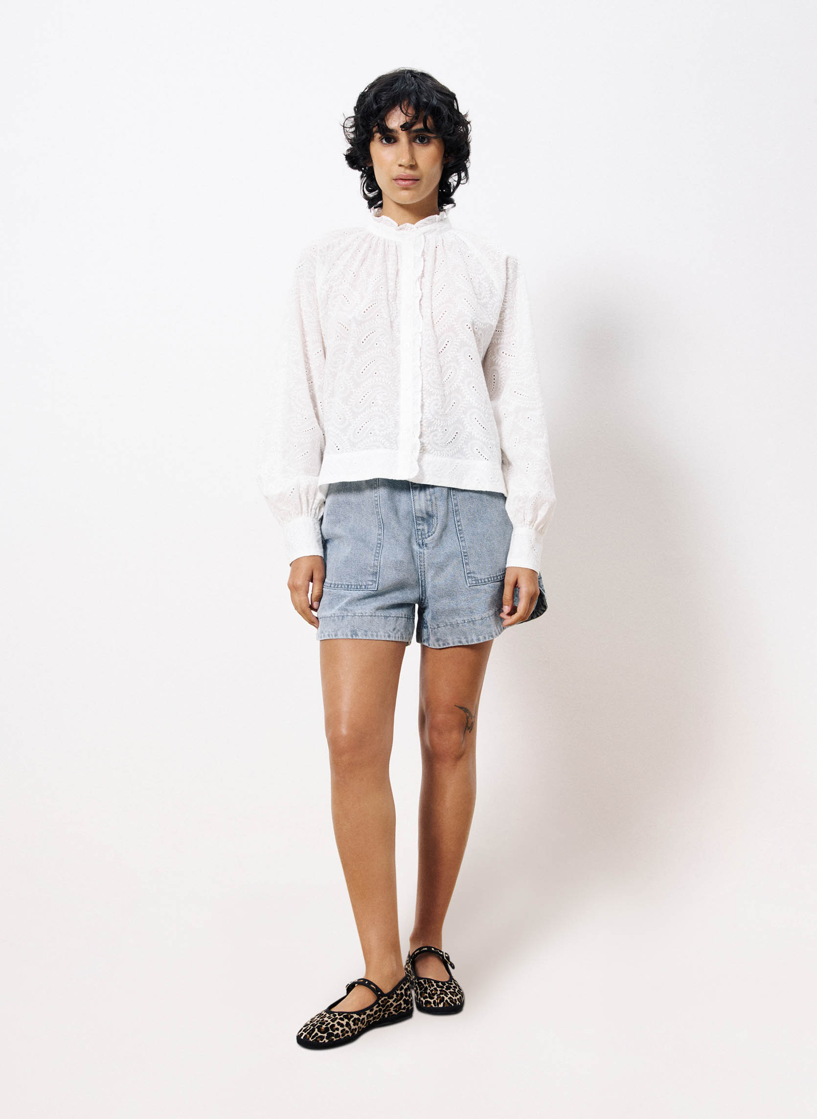 Chemises ECRIN femme blanc FRNCH Chemises ECRIN femme blanc Blanc