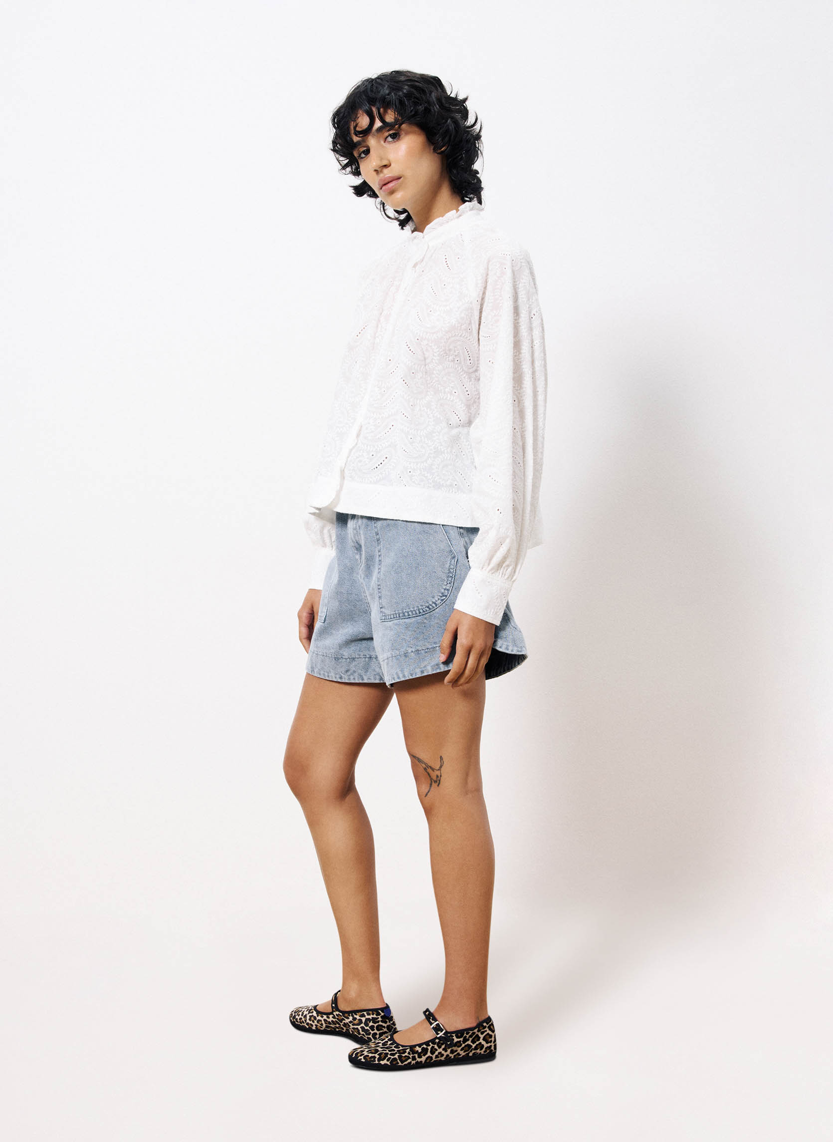 Chemises ECRIN femme blanc FRNCH Chemises ECRIN femme blanc Blanc
