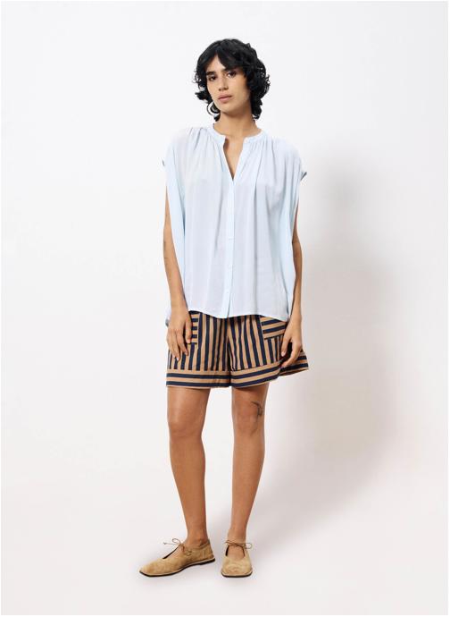 FRNCH Chemises CLELYA femme bleu