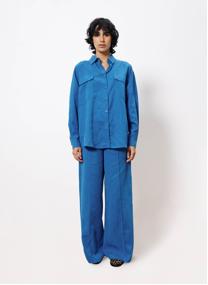 Pantalons droit PALMINA femme vert