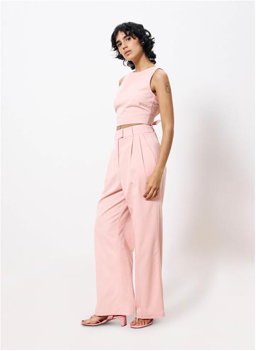 FRNCH Pantalons droit ADASSA femme rose