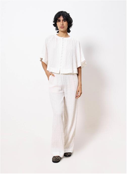 FRNCH Pantalons droit SAANA femme beige