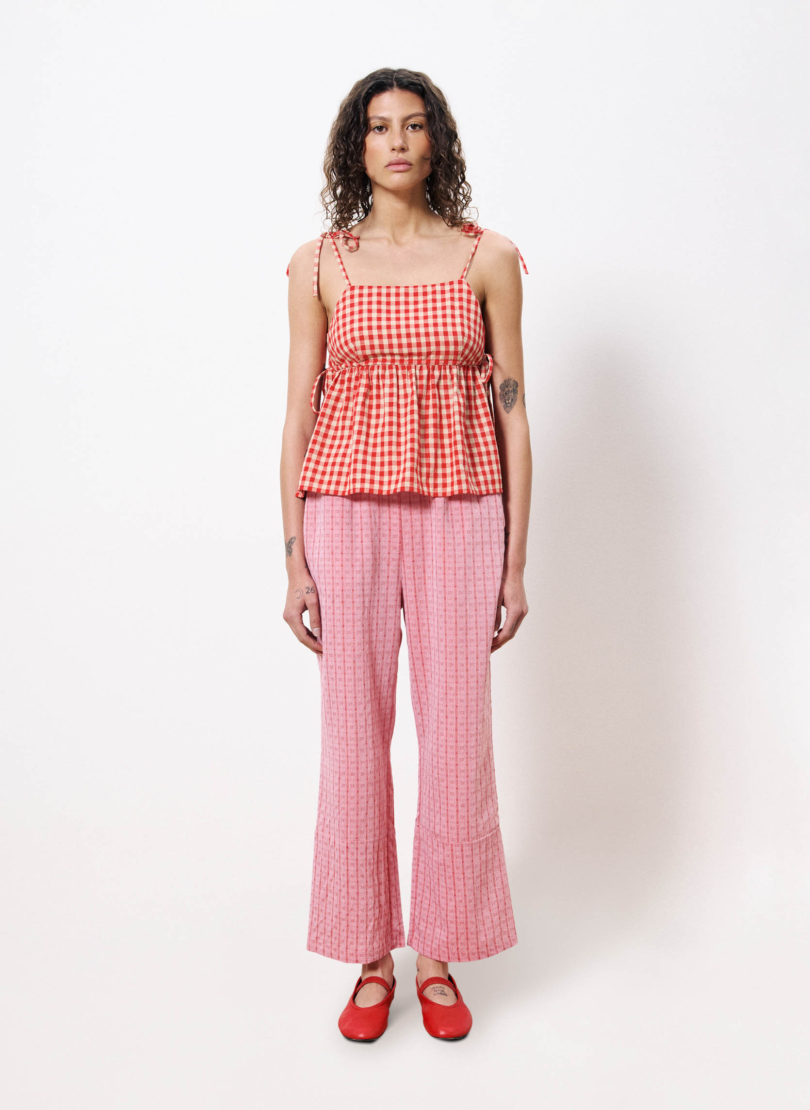 Tops CORENTINE femme rouge FRNCH Tops CORENTINE femme rouge Rouge