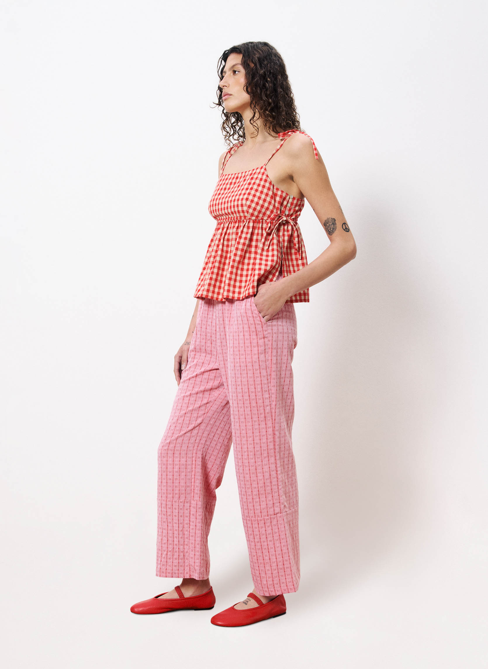 Tops CORENTINE femme rouge FRNCH Tops CORENTINE femme rouge Rouge
