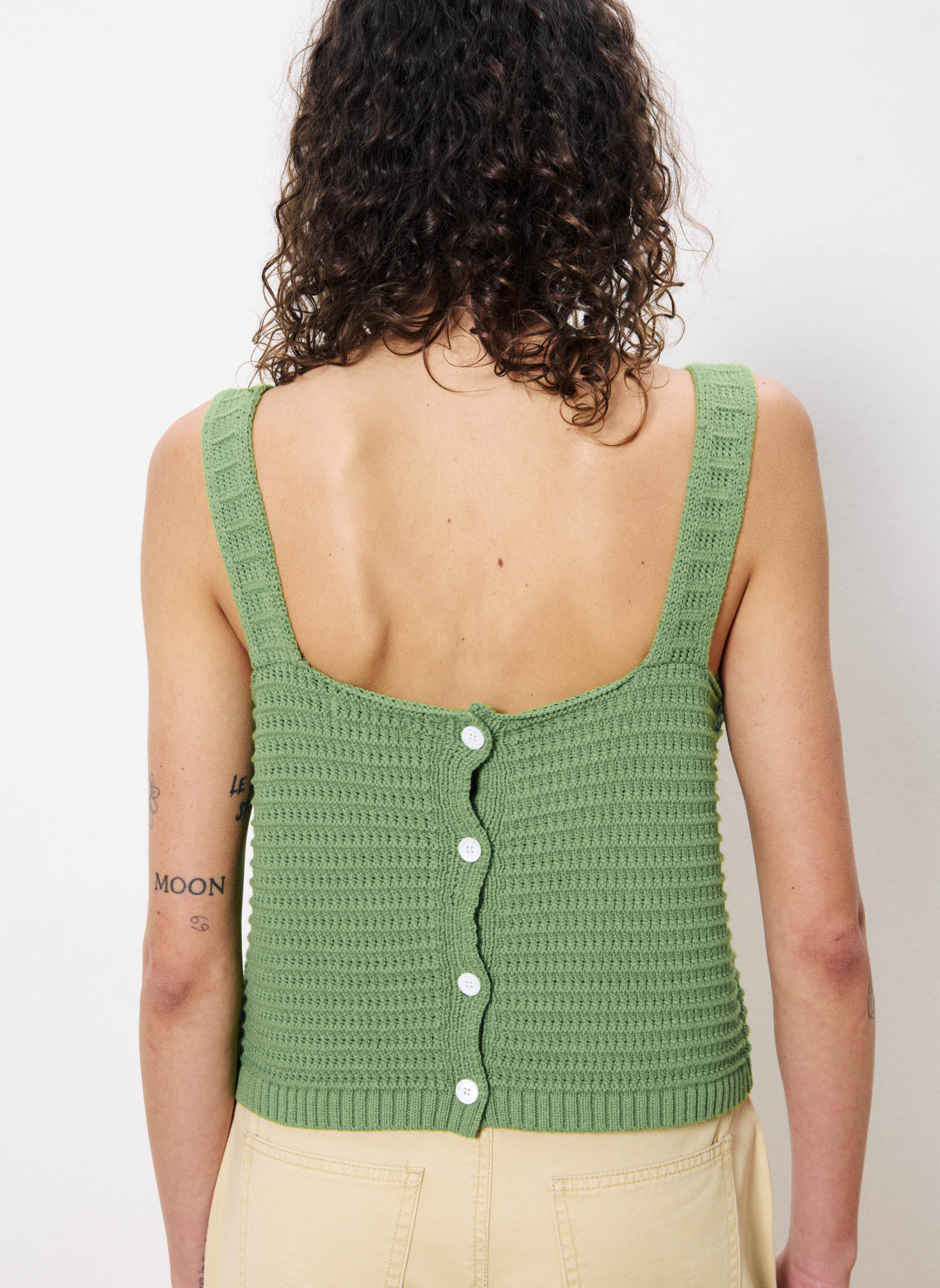 Tops CELUTA femme vert FRNCH Tops CELUTA femme vert Vert