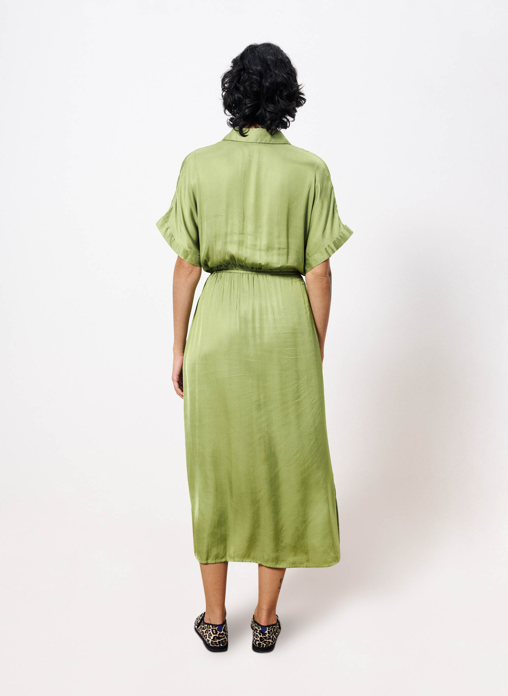 Robes ESTEE femme vert FRNCH Robes ESTEE femme vert Vert