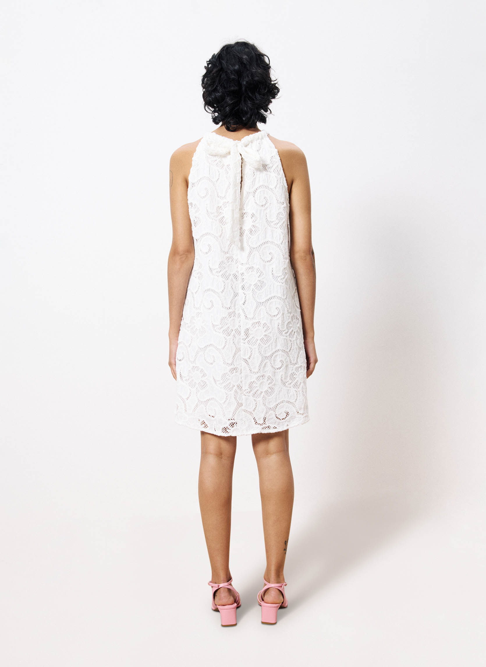 Robes AFNANE femme blanc FRNCH Robes AFNANE femme blanc Blanc