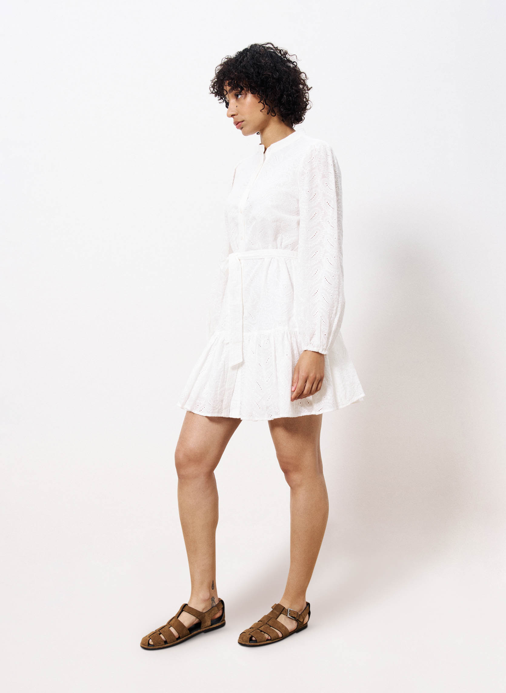 Robes MACAIRE femme blanc FRNCH Robes MACAIRE femme blanc Blanc