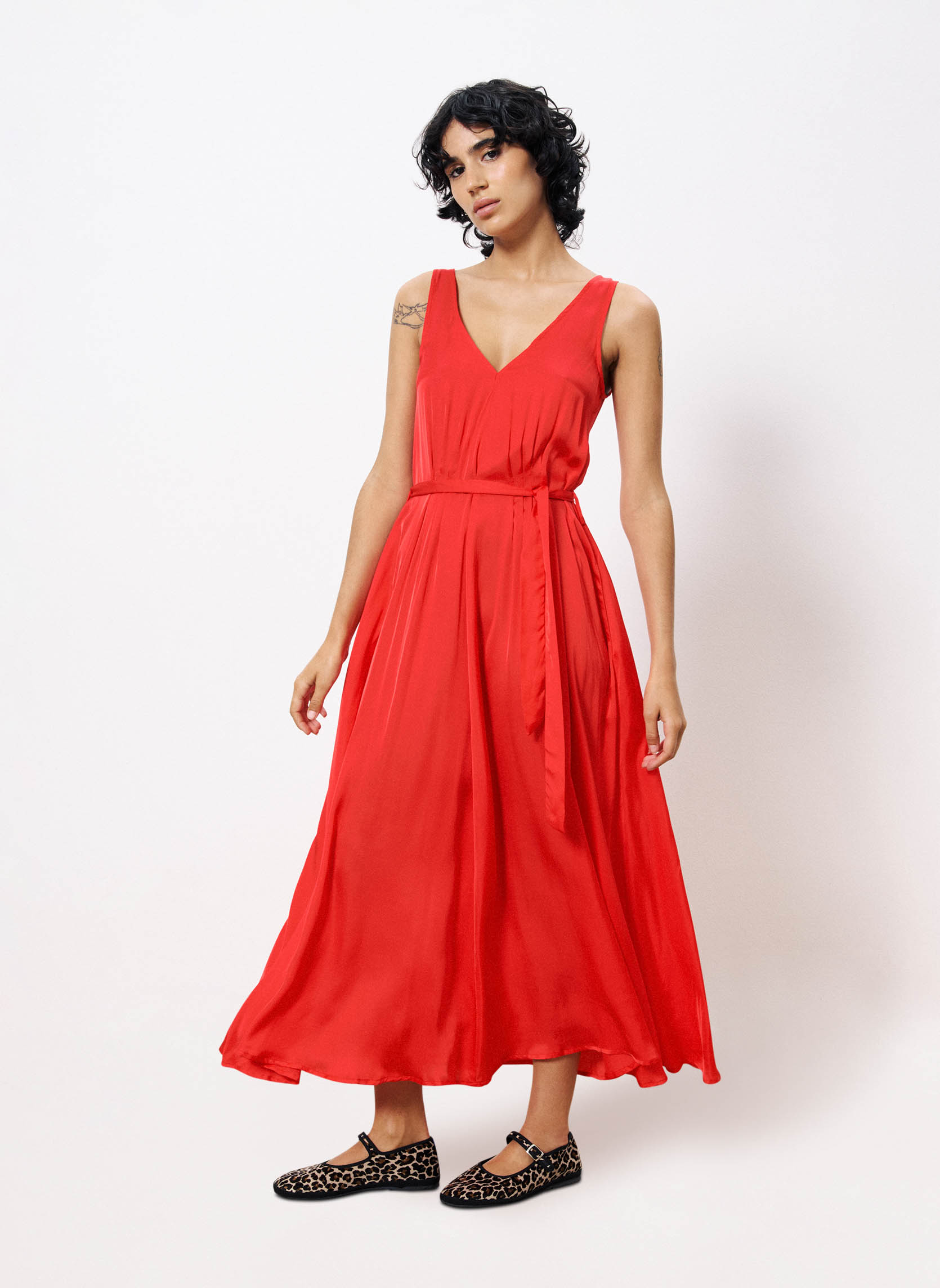Robes ACHOUAK femme rouge FRNCH Robes ACHOUAK femme rouge Rouge