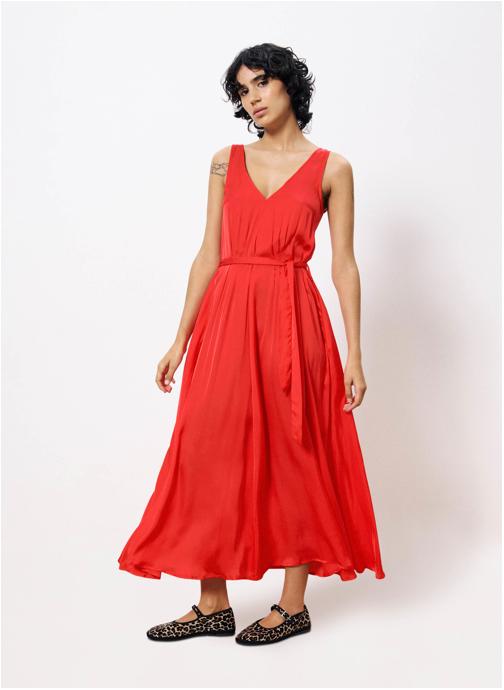 FRNCH Robes ACHOUAK femme rouge