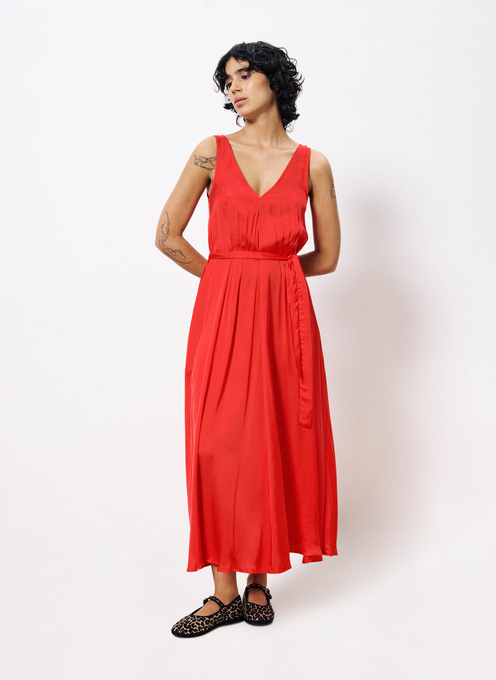 Robes ACHOUAK femme rouge FRNCH Robes ACHOUAK femme rouge Rouge