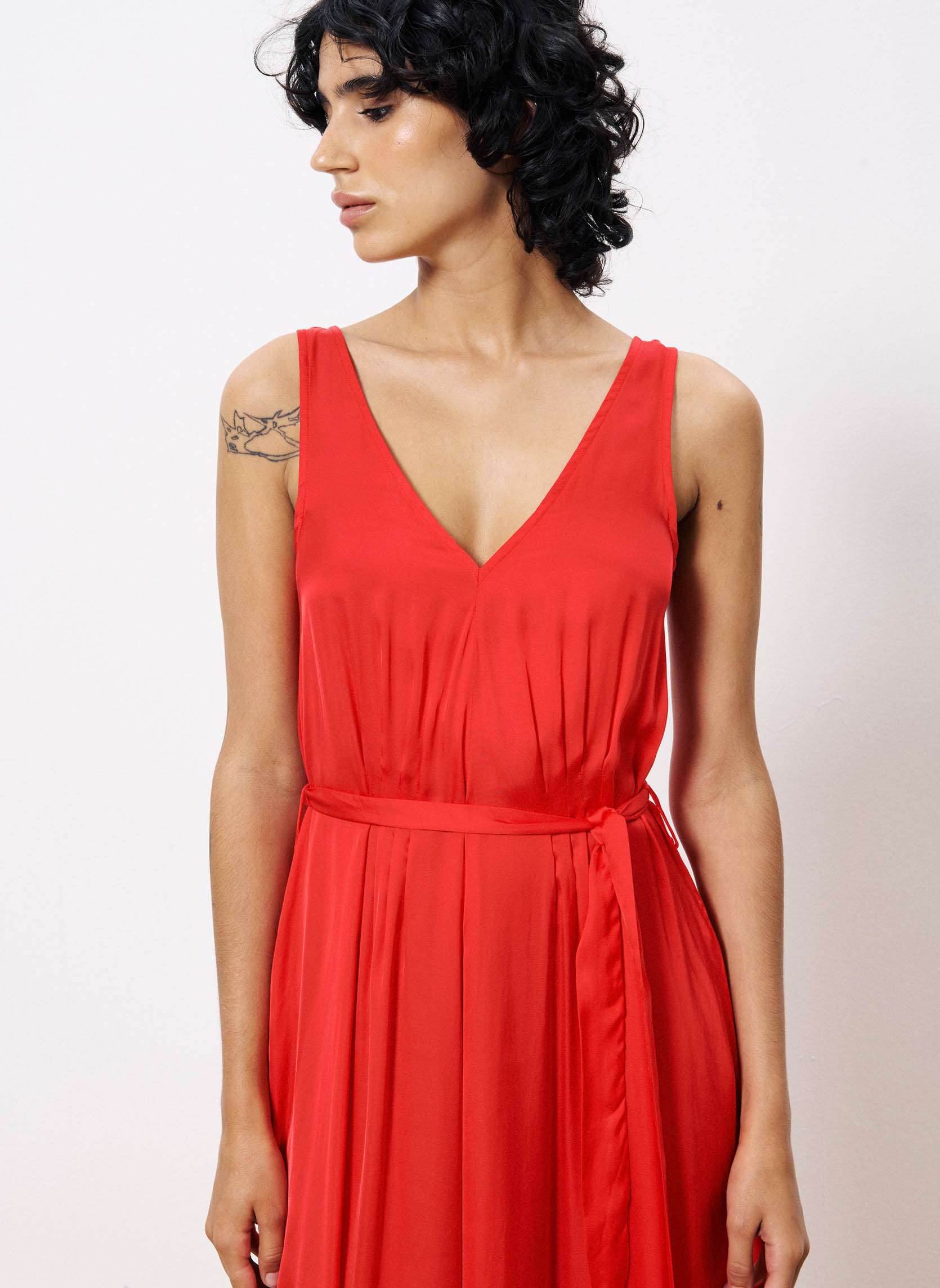 Robes ACHOUAK femme rouge FRNCH Robes ACHOUAK femme rouge Rouge