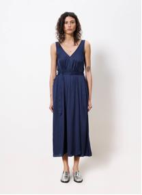 Robes ACHOUAK femme bleu FRNCH Robes ACHOUAK femme bleu Bleu marine