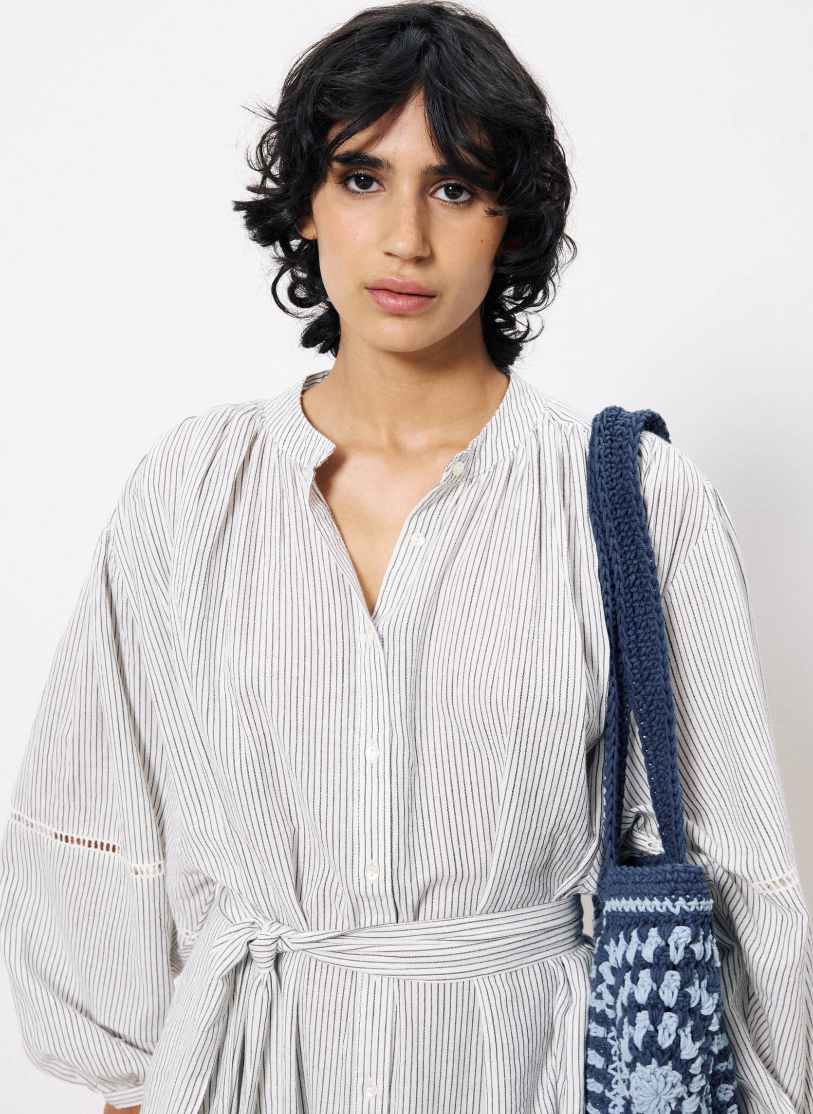 Robes CASSY femme blanc FRNCH Robes CASSY femme blanc Blanc