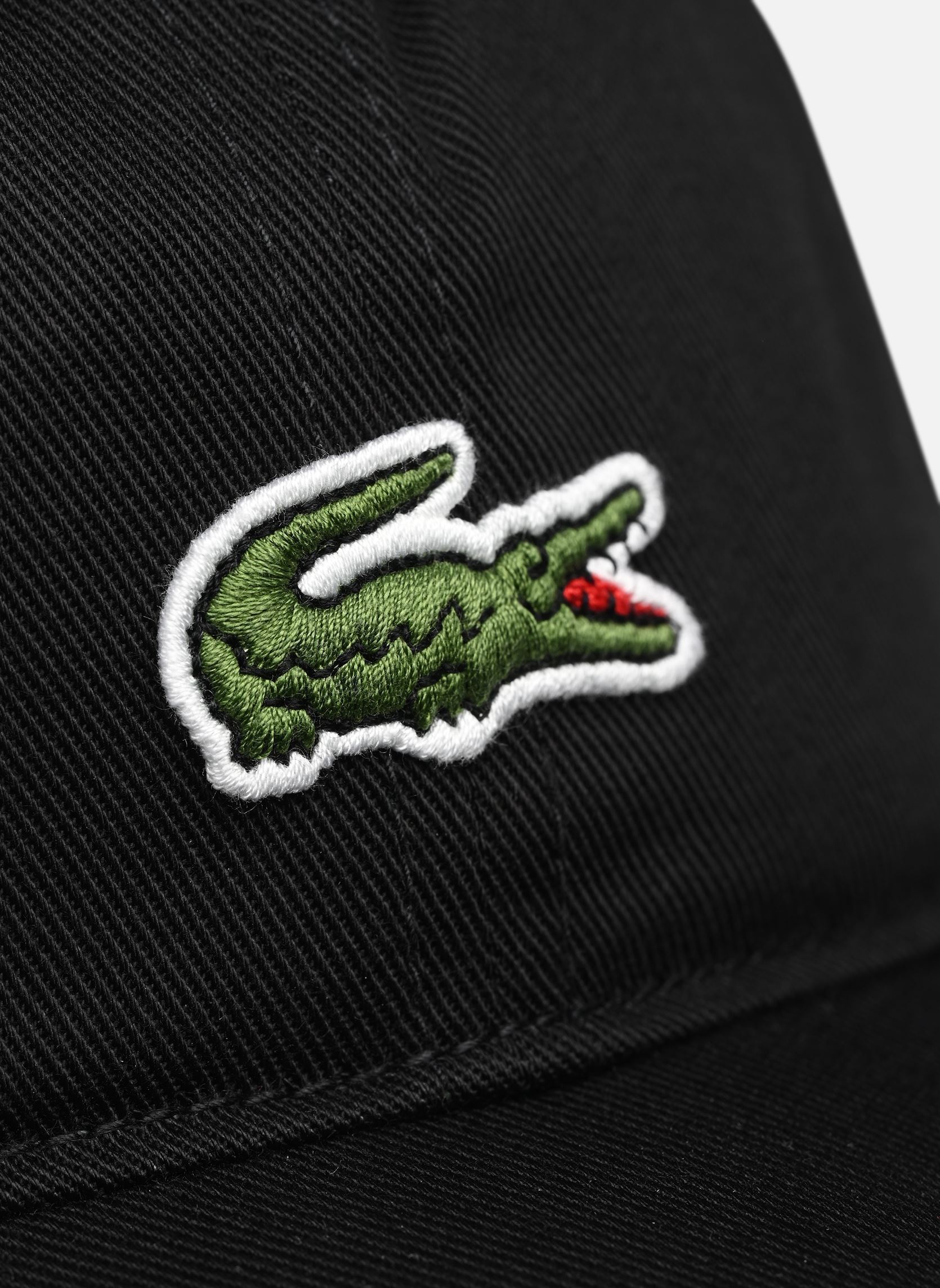 Casquettes Core Croc Cap noir Lacoste Casquettes Core Croc Cap noir NOIR