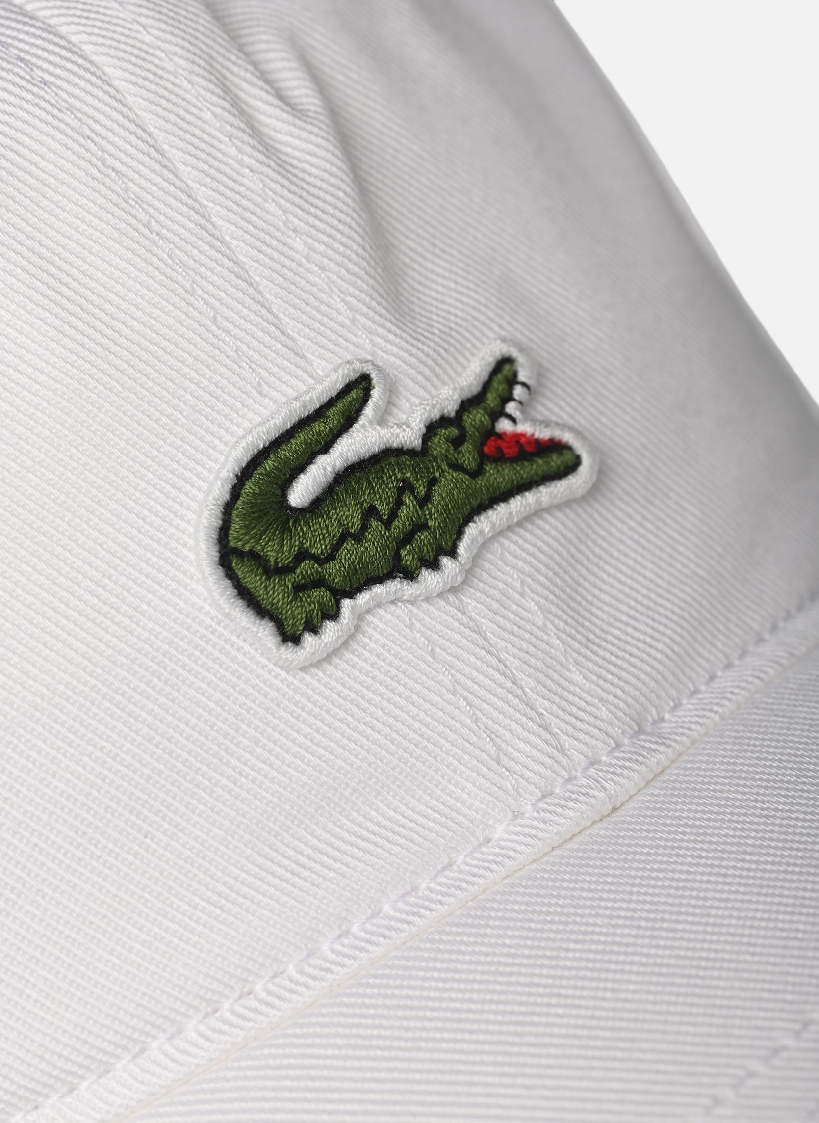 Casquettes Core Croc Cap blanc Lacoste Casquettes Core Croc Cap blanc BLANC