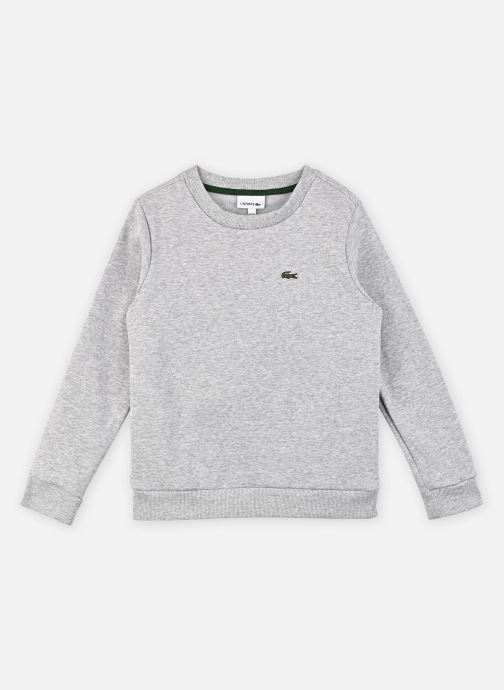 Lacoste Kapuzenpullover Core Fleece Crew jungen grau