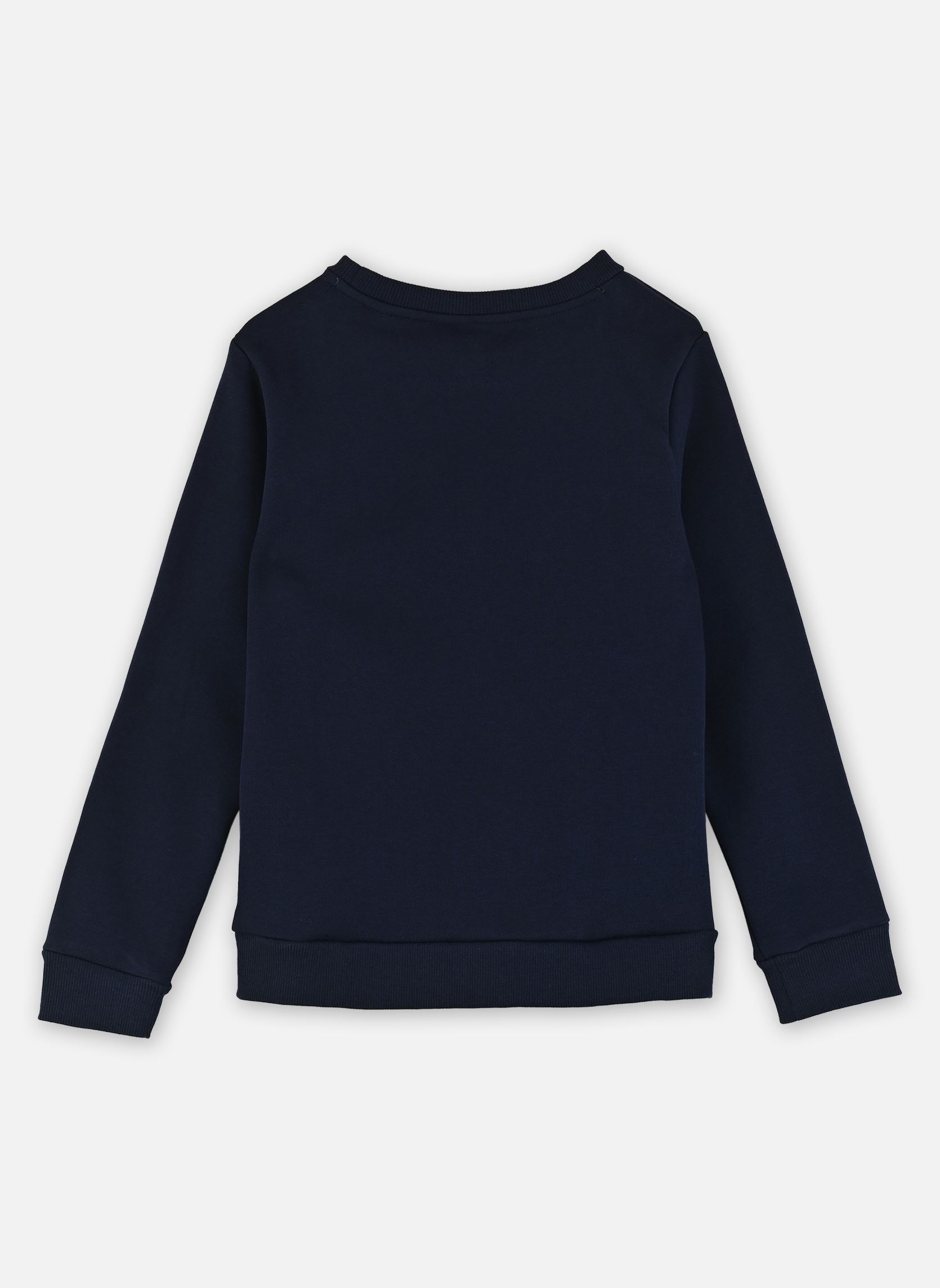 Hoodies Core Fleece Crew jongens blauw Lacoste Hoodies Core Fleece Crew jongens blauw MARINE