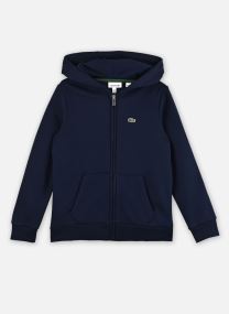 Sweaters met rits Core Fleece Full Zip Hoodie jongens blauw Lacoste Sweaters met rits Core Fleece Full Zip Hoodie jongens blauw MARINE