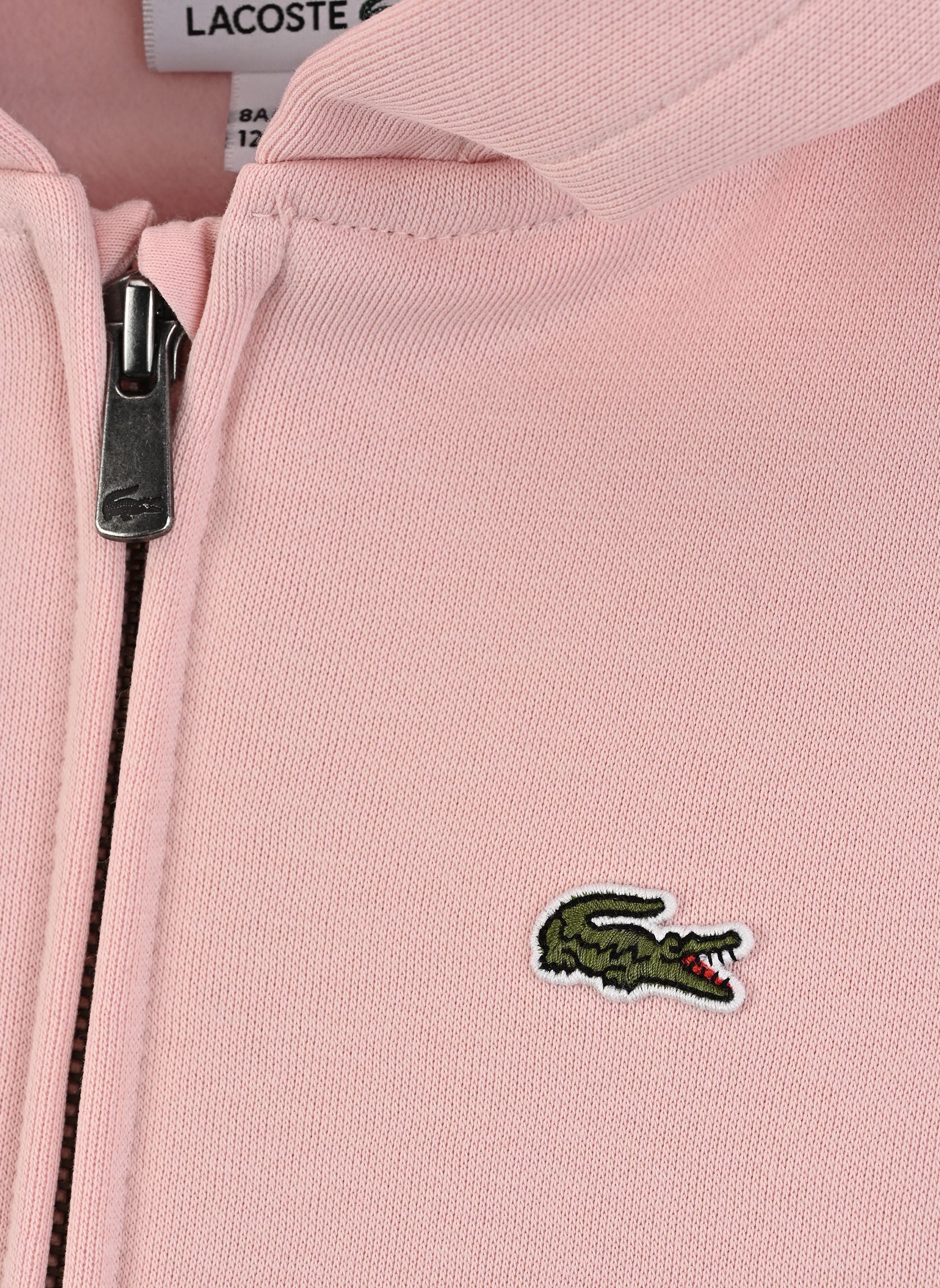 Sweats zippés Core Fleece Full Zip Hoodie garçon rose Lacoste Sweats zippés Core Fleece Full Zip Hoodie garçon rose NIDUS