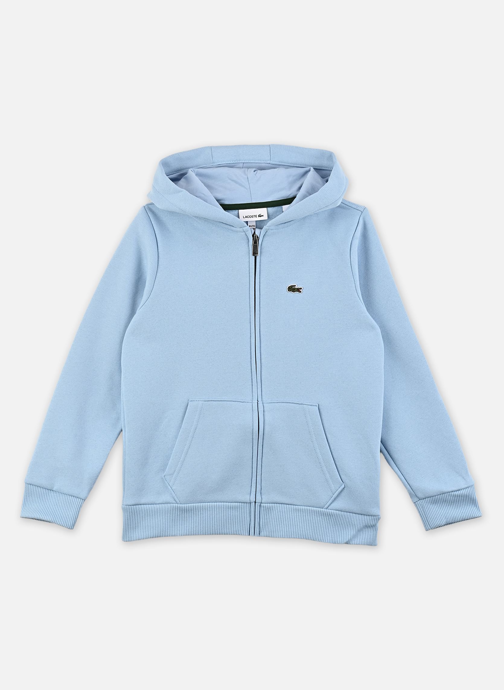 Sweat shirt Lacoste hirt à capuche zippé Junior - vue 2