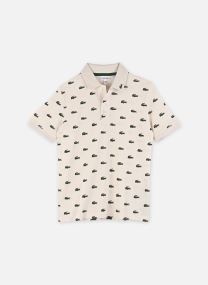 Polos Mini Icon piqué Polo garçon blanc