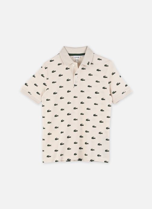 Lacoste Poloshirts Mini Icon piqué Polo jungen weiß