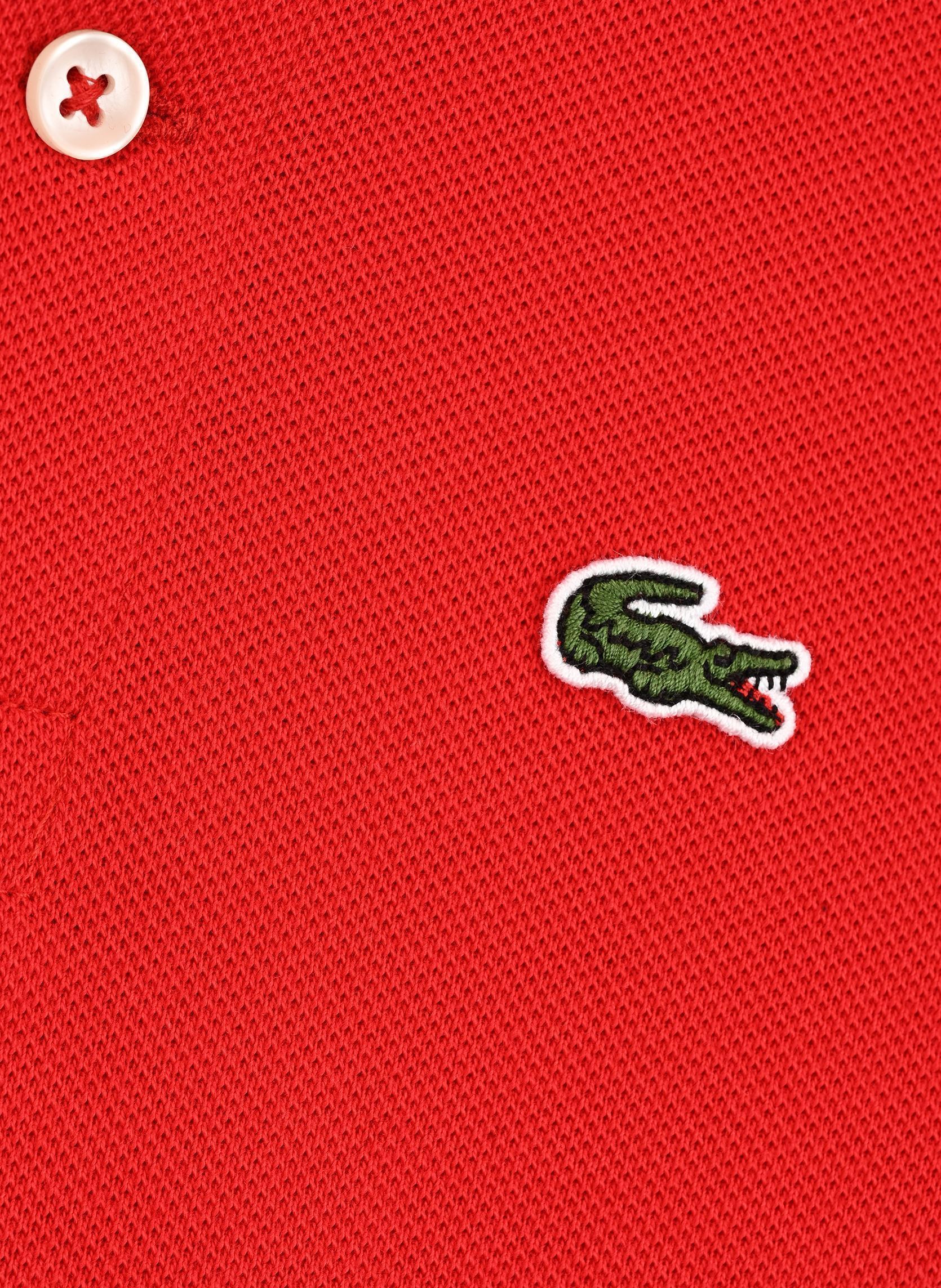 Polos Petite Pique Polo NPU garçon rouge Lacoste Polos Petite Pique Polo NPU garçon rouge LACOSTE ROUGE