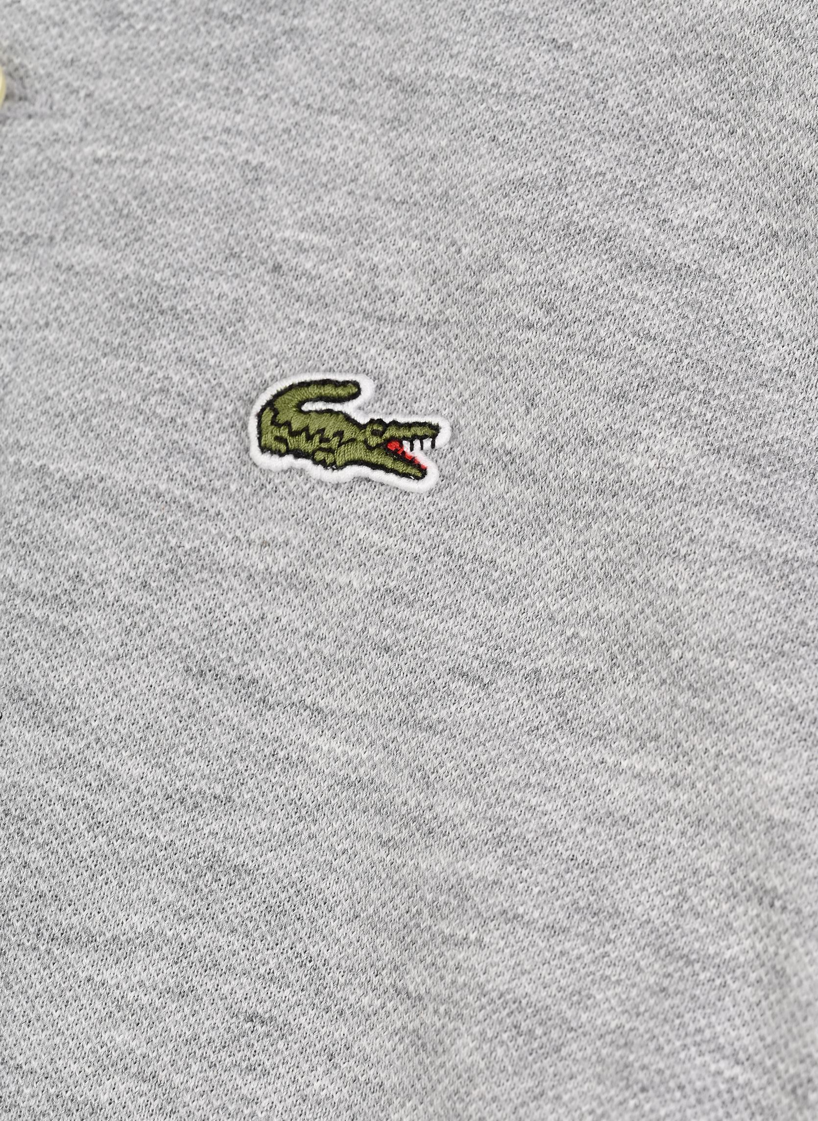 Polos SS Pique Polo garçon gris Lacoste Polos SS Pique Polo garçon gris ARGENT CHINE HEATHER
