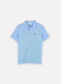 Polos SS Pique Polo garçon bleu