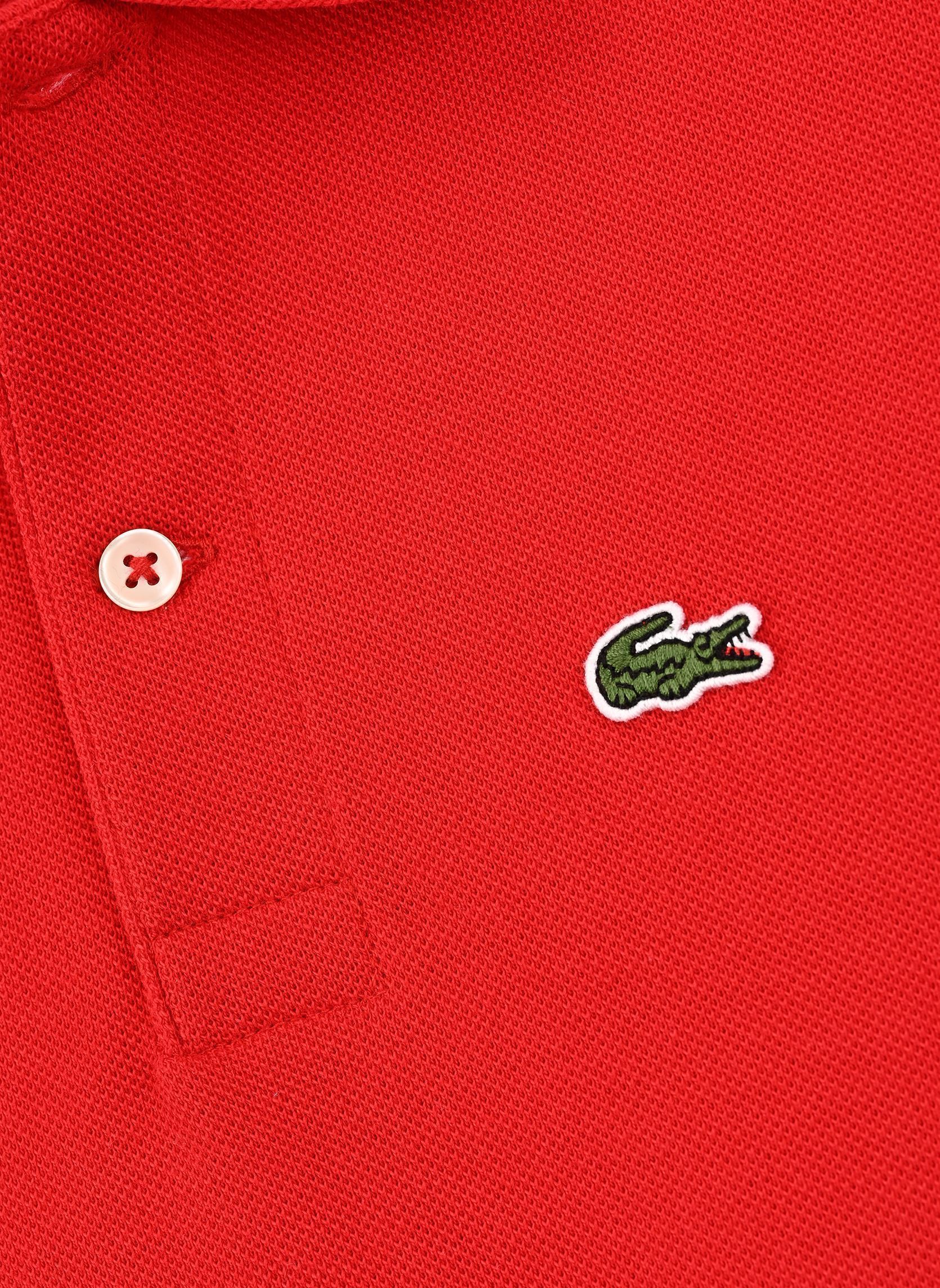 Polo's SS Pique Polo jongens rood Lacoste Polo's SS Pique Polo jongens rood LACOSTE ROUGE