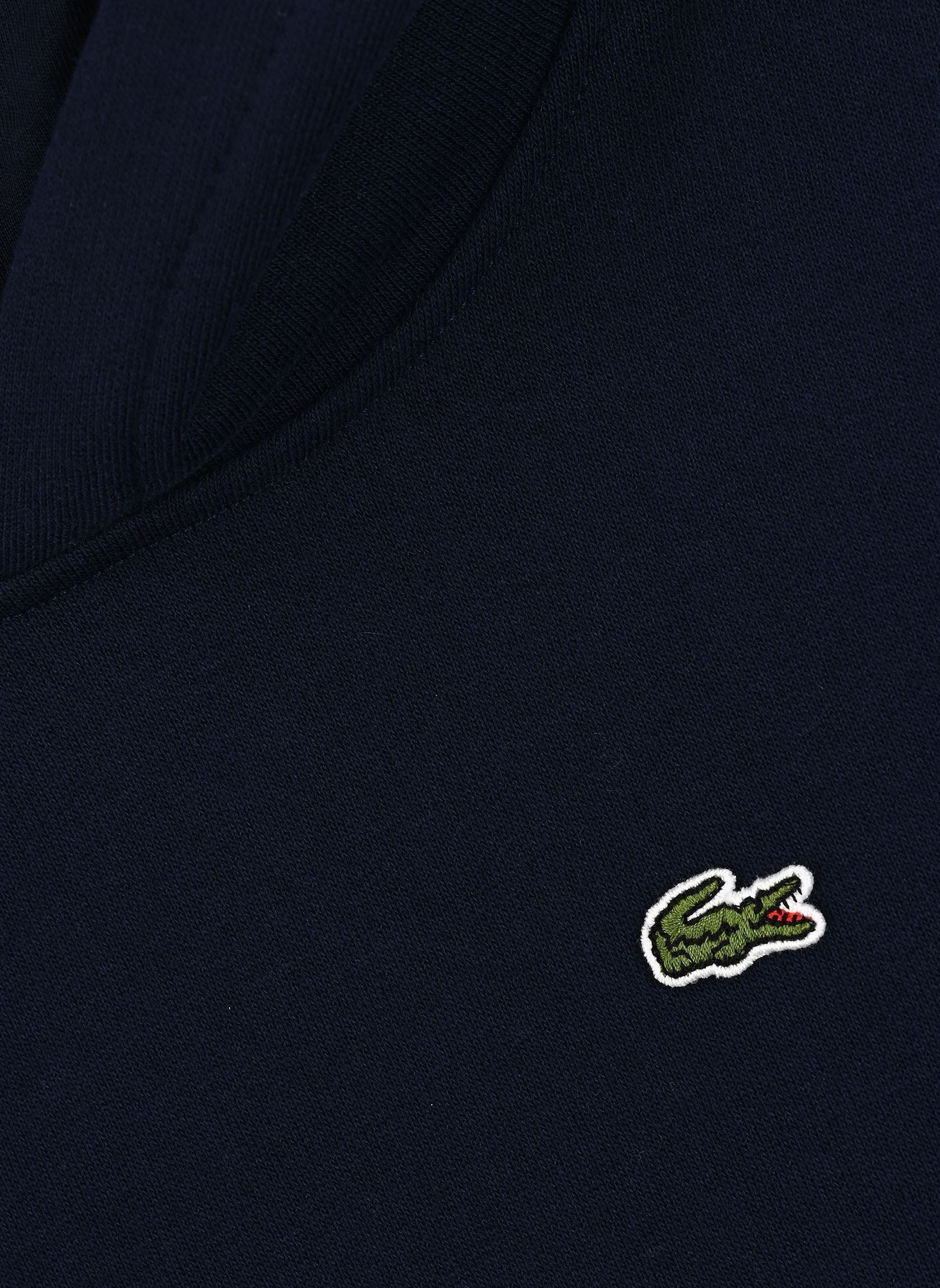 Jersey con capucha Core Fleece Pullover Hoodie niño azul Lacoste Jersey con capucha Core Fleece Pullover Hoodie niño azul MARINE