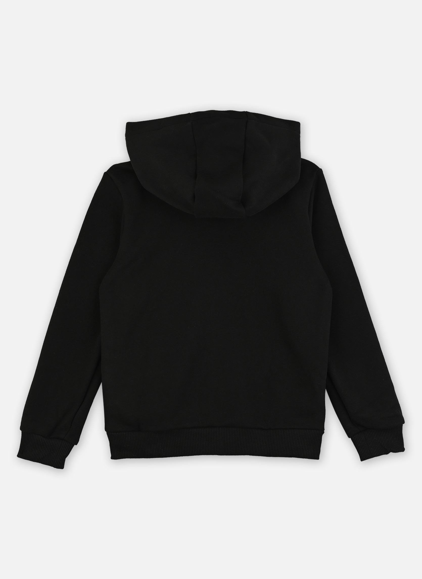 Kapuzenpullover Core Fleece Pullover Hoodie jungen schwarz Lacoste Kapuzenpullover Core Fleece Pullover Hoodie jungen schwarz NOIR