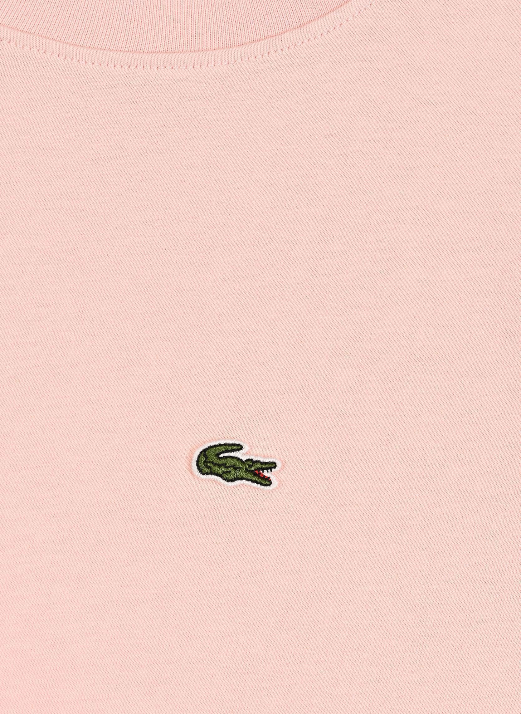 Tee-shirts manches courtes Core Tee garçon rose Lacoste Tee-shirts manches courtes Core Tee garçon rose NIDUS