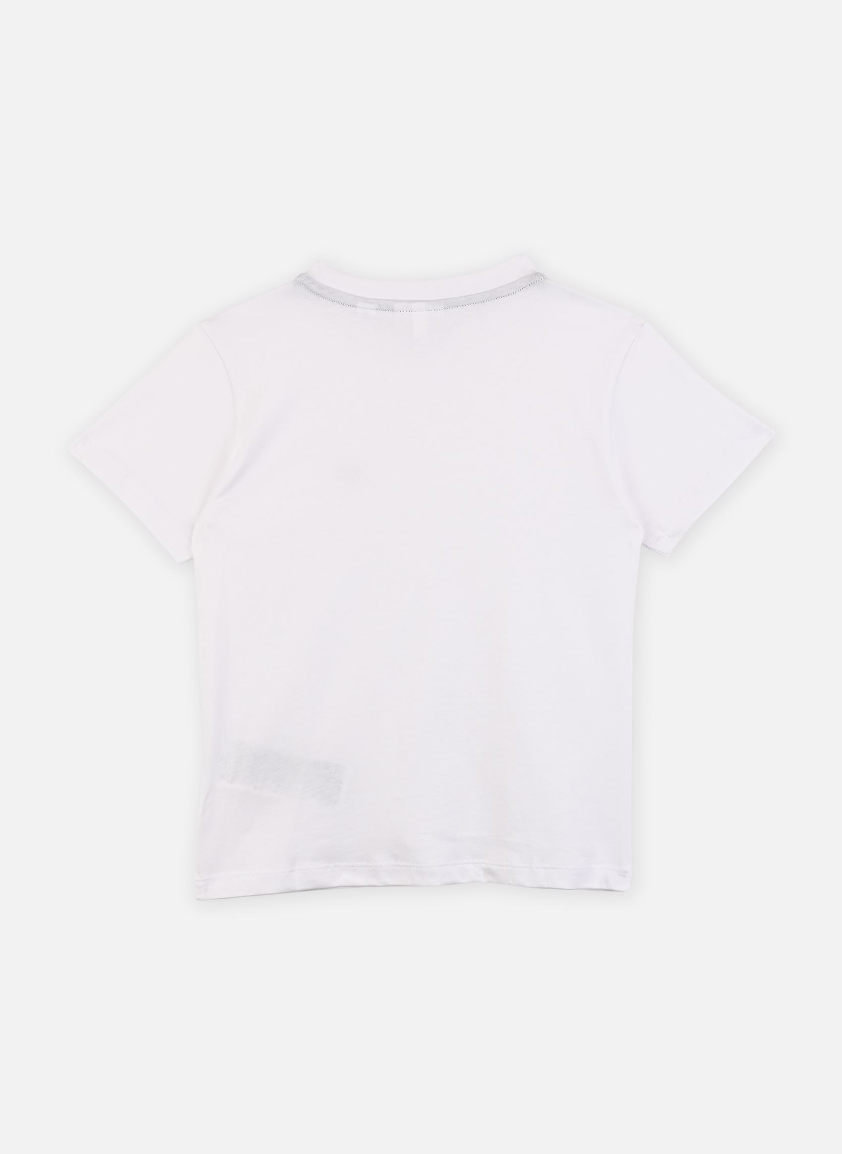 Tee-shirts manches courtes Core Tee garçon blanc Lacoste Tee-shirts manches courtes Core Tee garçon blanc BLANC
