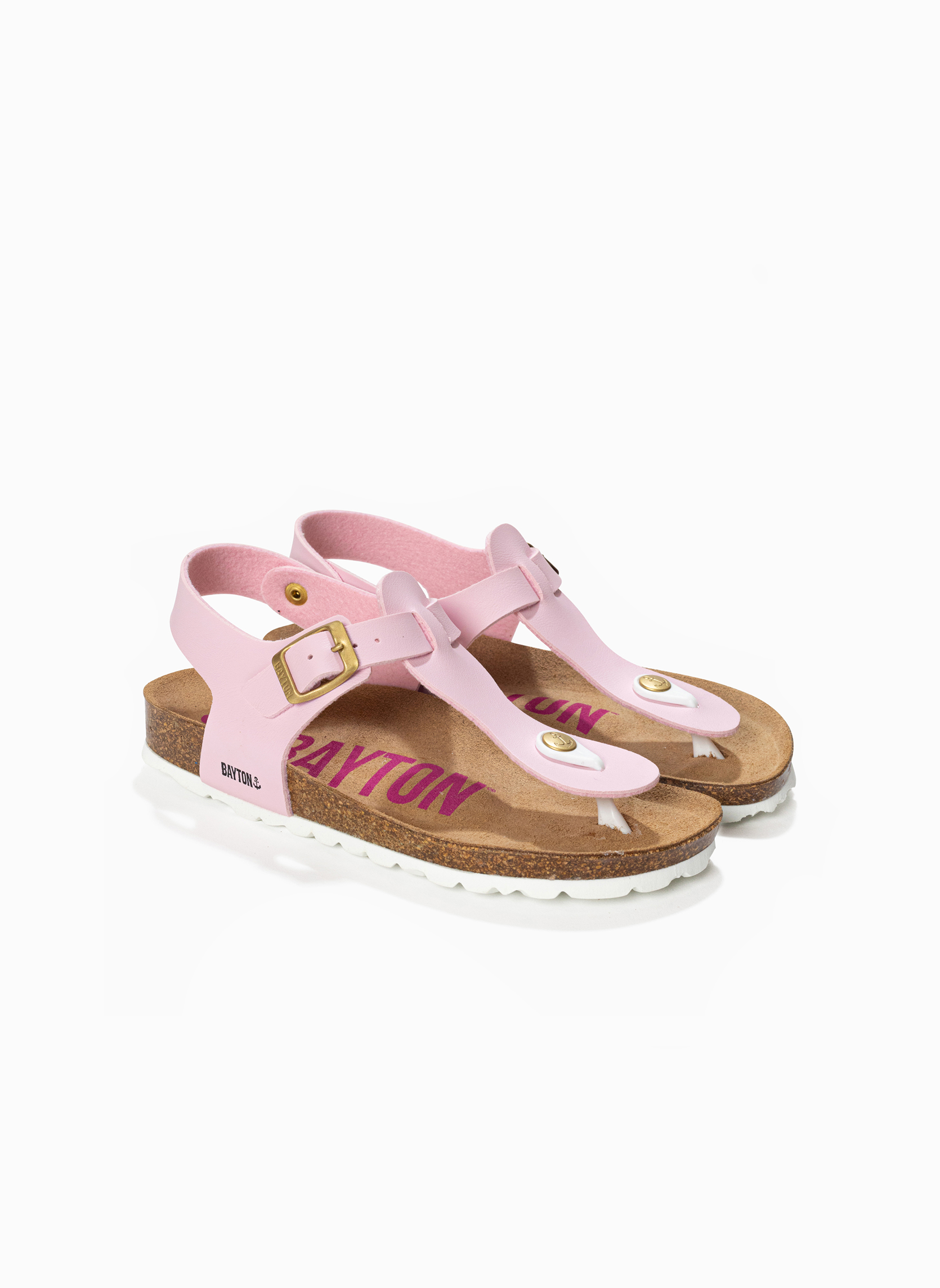 Sandales RHEA fille rose Bayton Sandales RHEA fille rose Rose