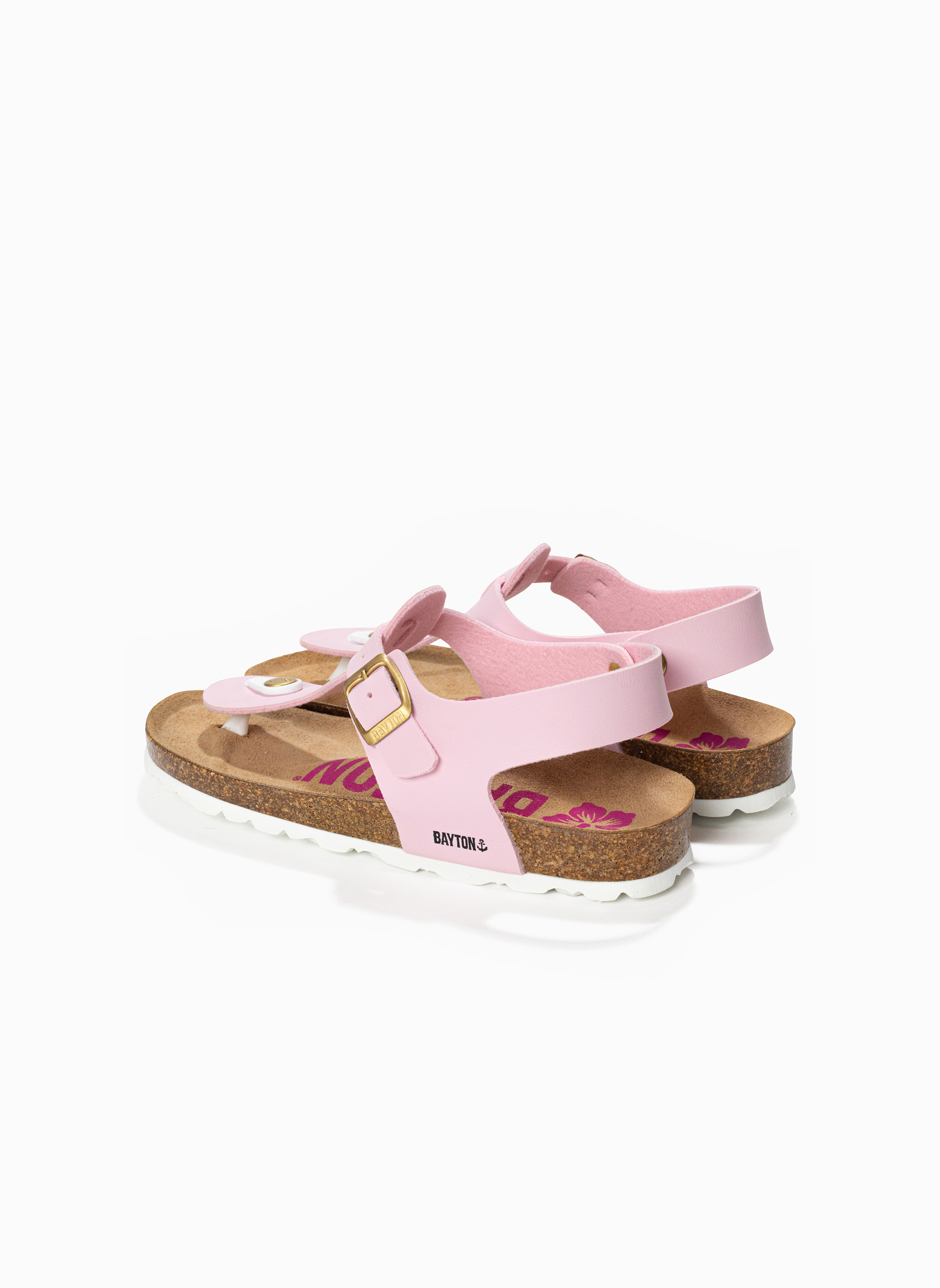 Sandales RHEA fille rose Bayton Sandales RHEA fille rose Rose