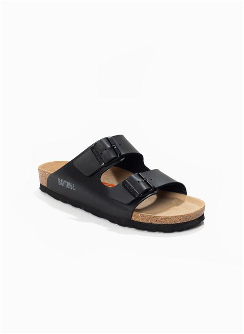 Bayton Mules et sabots ATLAS fille noir