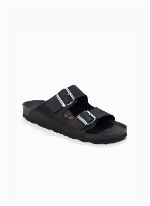 Bayton Mules en cuir ATLAS homme noir