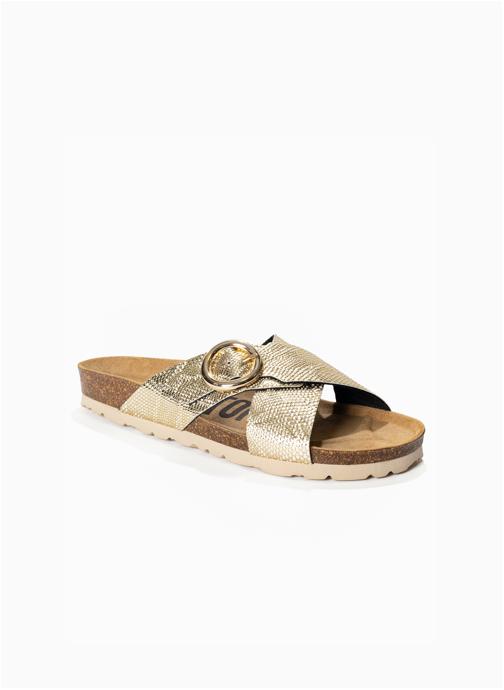 Bayton Mules DUSHAN femme or et bronze
