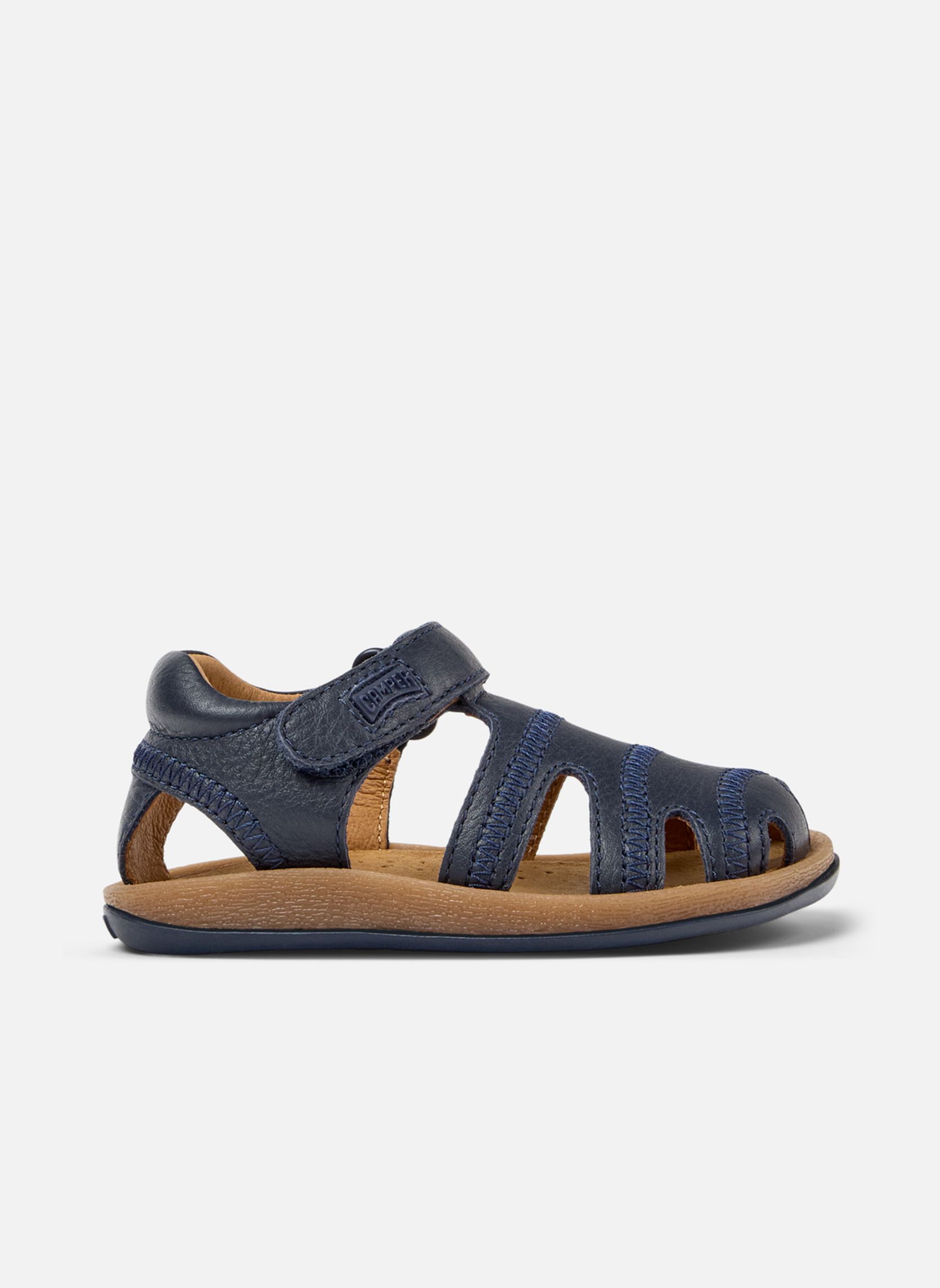 Sandales 80372 garçon bleu Camper Sandales 80372 garçon bleu Bleu marine
