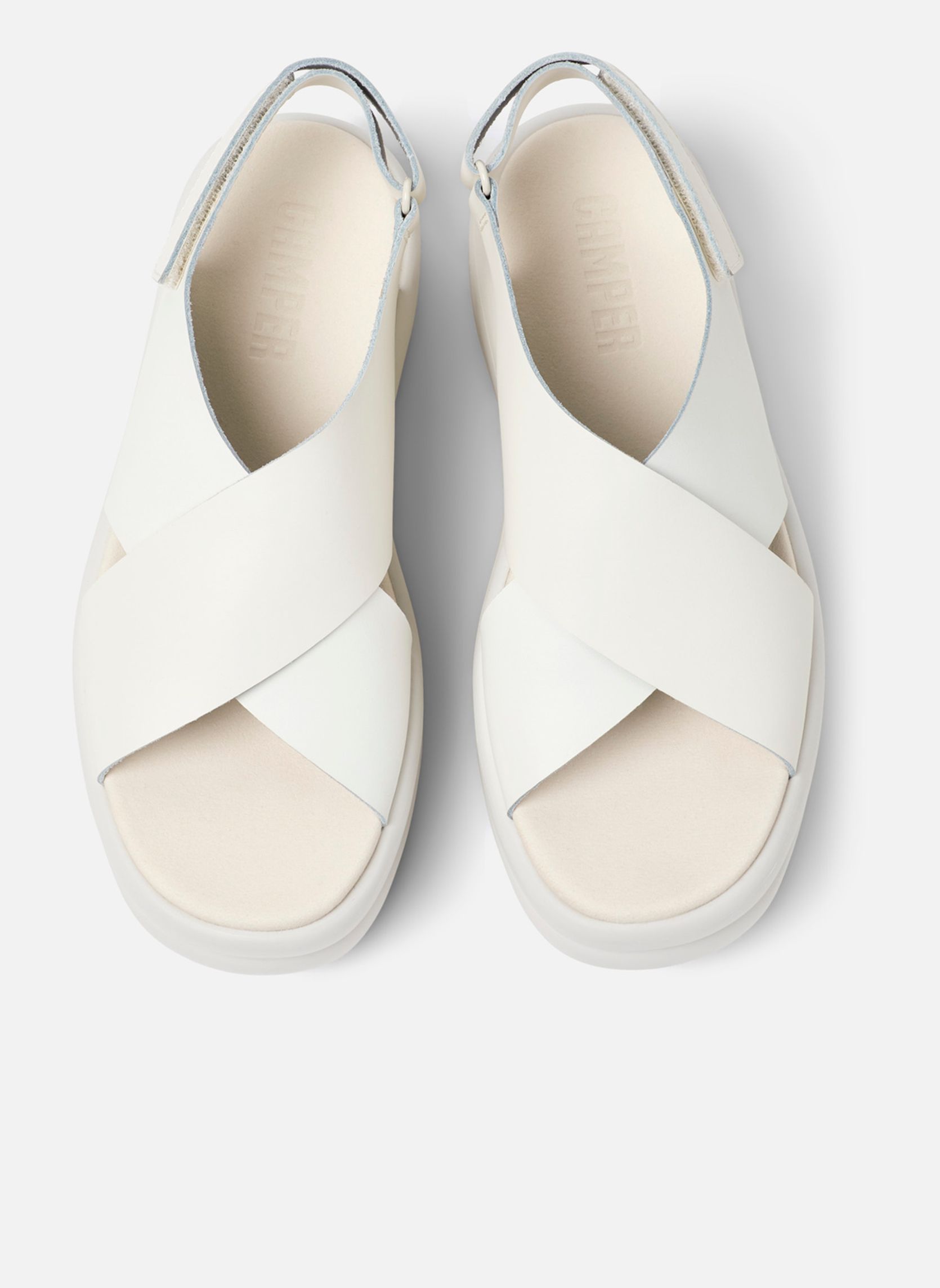 Sandales K201727 femme blanc Camper Sandales K201727 femme blanc Blanc