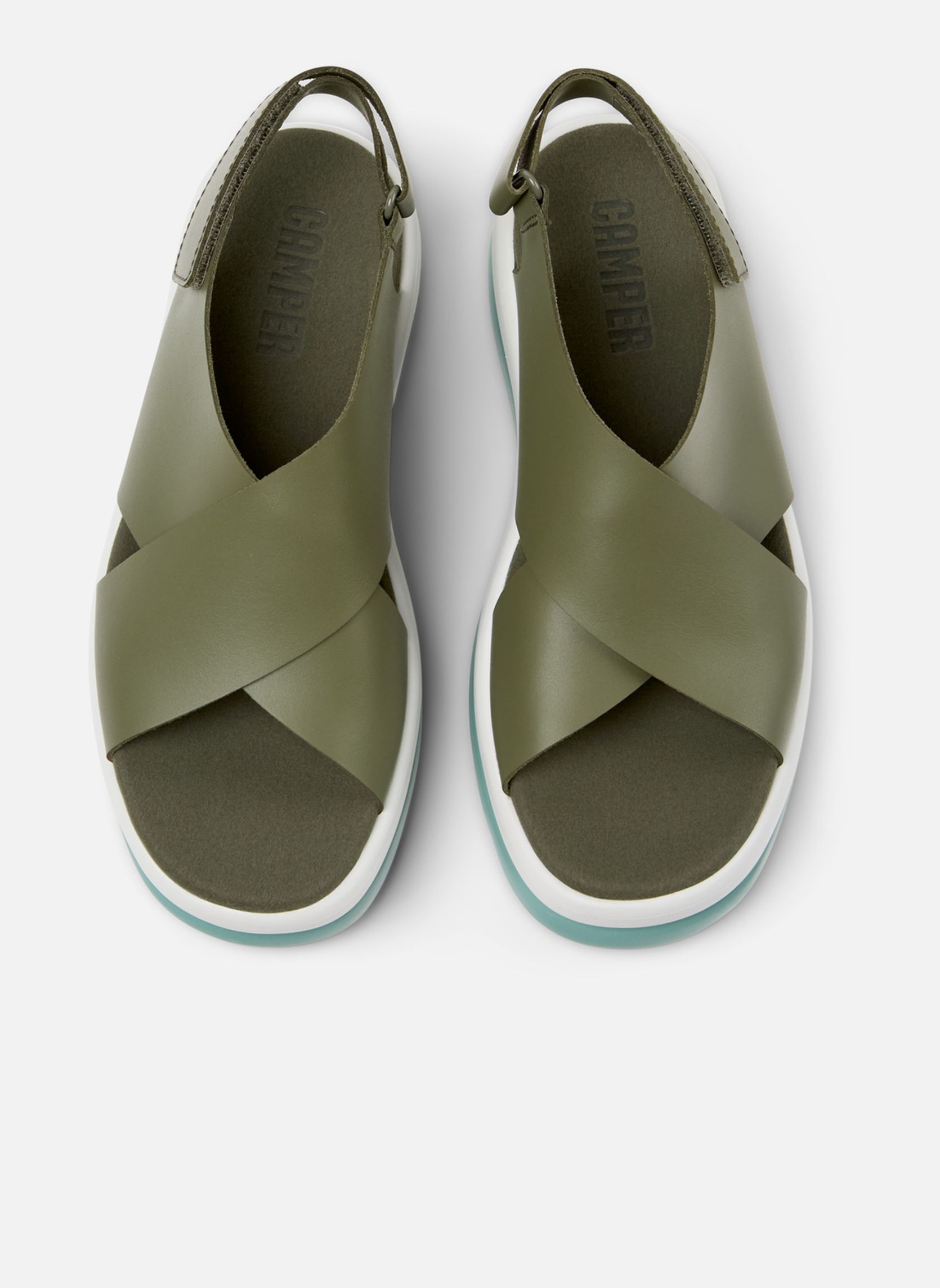 Sandales K201727 femme vert Camper Sandales K201727 femme vert Vert