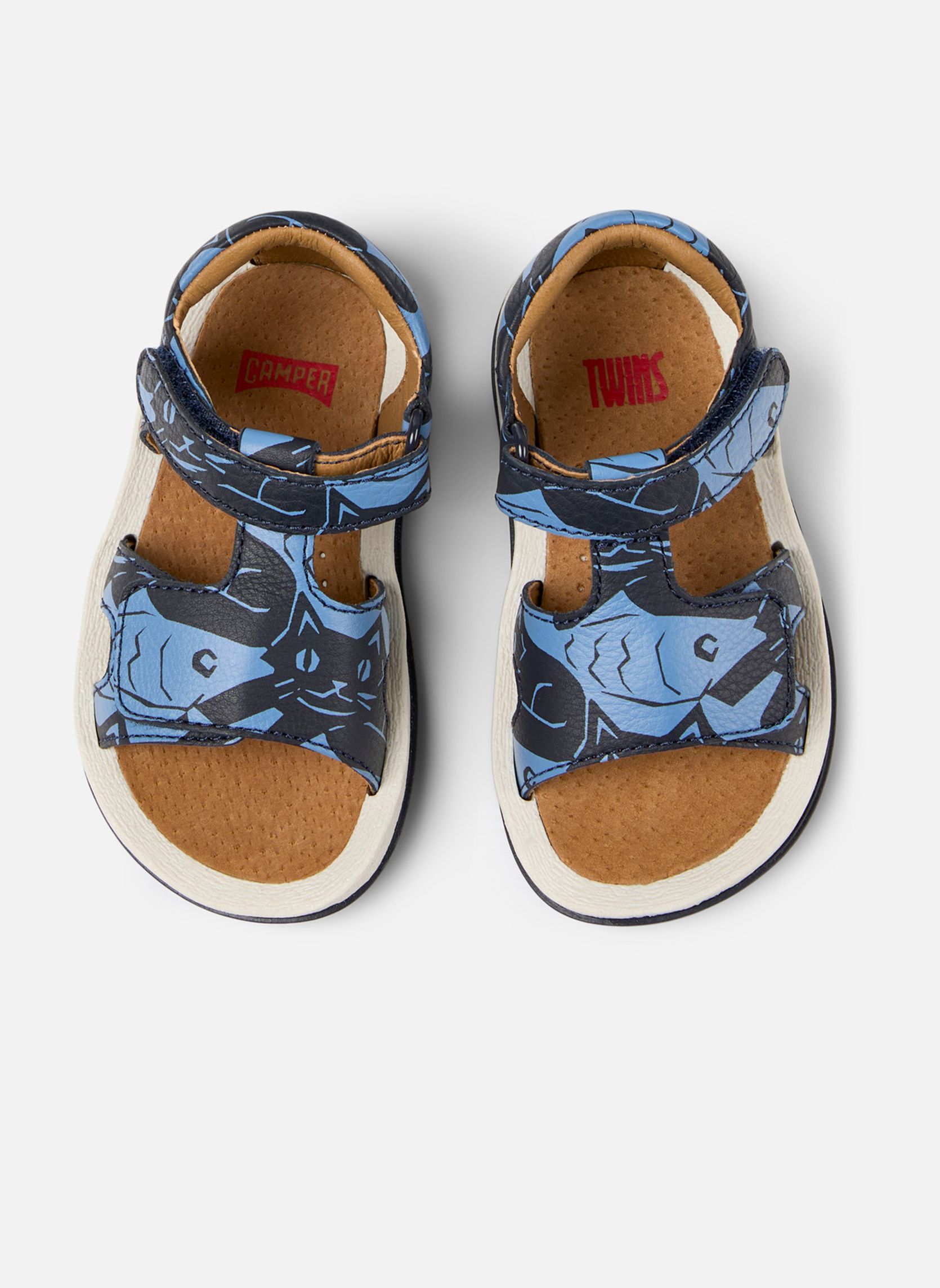 Sandales K800580 fille bleu Camper Sandales K800580 fille bleu Bleu